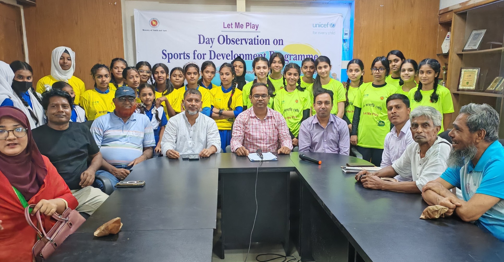 কুমিল্লা স্টেডিয়ামে বালিকাদের ৩ দিনব্যাপী কাবাডি প্রশিক্ষণের উদ্বোধন
